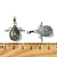 Природные подвески лабрадорита G-C114-05P-06-3