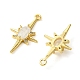 Латунные микро проложить кубического циркония подвески KK-M277-08G-04-2