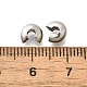 Крышки для обжимных бусин из нержавеющей стали 304 STAS-P239-34P-05-3