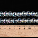 Прозрачные стеклянные бусины гальваническим пряди GLAA-N001-10mm-A01-4