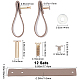 Выдвижные ящики из искусственной кожи с текстурой личи DIY-WH0258-81D-2
