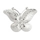 Крупные подвески из нержавеющей стали 304 со стразами STAS-D376-20P-1