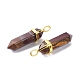 Кулоны из натурального железа с тигром G-G025-01G-11-3