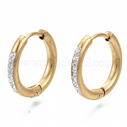 201 серьги-кольца из нержавеющей стали STAS-S079-162C-G
