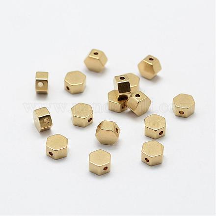 Латунные бусины KK-P095-16-1