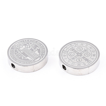 Бусины из нержавеющей стали марки 304 STAS-S079-169A-P-1