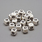 Food Grade Eco-Friendly Silicone Beads, Letter Style, Cube, Letter.Q, 12x12x12mm, Hole: 2mm