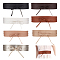 7Pcs 7 Colors PU Leather Wrap Around Waist Band, No Buckle Cinch Belt, Mixed Color, 88-3/8 inch(224.6cm), 1Pc/color