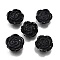 Synthetic Blue Goldstone Carved Beads, Flower, 26.5~27.5x26.5~27.5x10.5~11.5mm, Hole: 0.8mm