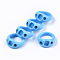 Opaque Resin Finger Rings, Dodger Blue, US Size 7(17.3mm)