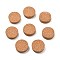 Wood Cork Stopper, Bottle Tampions, Flat Round, BurlyWood, 25x7mm