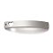Tarnish Resistant 304 Stainless Steel Connector Charms, Curved Rectangle Links with Hollow Heart, Stainless Steel Color, 38.5x6x1.5mm, Hole: 1.4mm