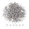 Tarnish Resistant 304 Stainless Steel Open Jump Rings, Stainless Steel Color, 21 Gauge, 5x0.7mm, Inner Diameter: 3.6mm, about 5000pcs/bag