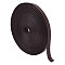 PU Imitation Leather Cord, Flat, Coconut Brown, 10x1mm