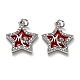 Латунные подвески с фианитами KK-B028-05P-A-1