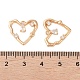 Подвески из латуни с прозрачным стеклом KK-N254-56G-3