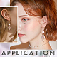 Подвески из эмали и сплава FIND-SC0004-45-5