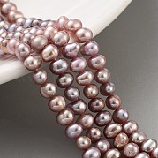 Нити из натурального культивированного пресноводного жемчуга PEAR-C003-10E