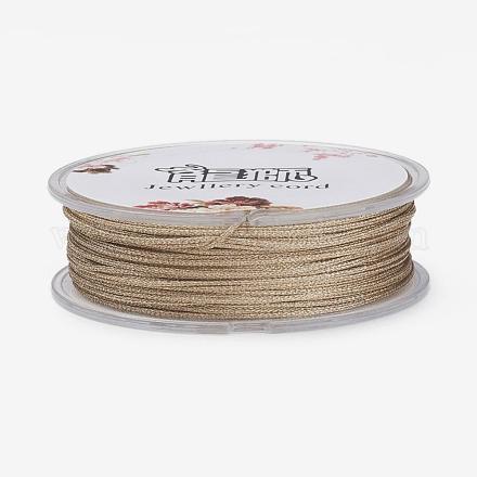 Полиэфирная металлизированная нить OCOR-G006-02-1.0mm-40-1