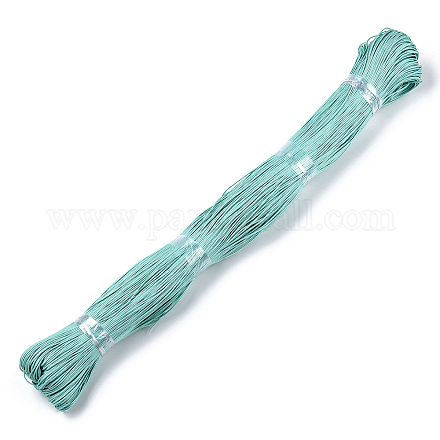 Вощеный хлопок шнур YC-S007-1mm-201-1
