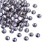 Preciosa® Crystal Hotfix Flatback Stones, Czech Crystal, Round(438 11 612 Chaton Rose VIVA 12 ®), 20110 Mesmera, SS10(2.7~2.9mm)