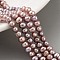 Natural Cultured Freshwater Pearl Beads Strands, Potato, Rosy Brown, 4~4.5mm, Hole: 0.5mm, about 38pcs/strand, 6.89~7.09 (17.5~18cm)