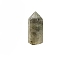 Pointed Tower Natural Labradorite Healing Stone Wands, for Reiki Chakra Meditation Therapy Decoration, Hexagonal Prism, 15x15x35mm
