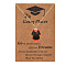 Graduation Theme Alloy Pendant Necklaces, Golden, Clothes, 17.32 inch(44cm)