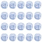 20Pcs Blue Cube Letter Silicone Beads 12x12x12mm Square Dice Alphabet Beads with 2mm Hole Spacer Loose Letter Beads for Bracelet Necklace Jewelry Making, Letter.Q, 12mm, Hole: 2mm