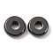 Brass Beads, Cadmium Free & Lead Free, Long-Lasting Plated, Disc, Gunmetal, 6x2mm, Hole: 1.8mm