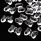 Transparent Acrylic Pendants, Bowknot, Clear, 21x29x10.5mm, Hole: 2.5mm, about 118pcs/500g