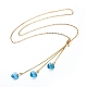 Серьги и колье с подвесками SJEW-JS01075-04-3
