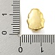 Латунные микропаве из прозрачного кубического циркония KK-G493-27G-02-3