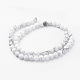 Естественно Howlite шарик нити G-G735-66-6mm-4