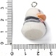 Кулоны из флокированной смолы FIND-S001-14E-3