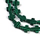 Синтетического малахита бисер нитей G-I369-A12-01-4