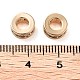 Латунные микропаве из прозрачного кубического циркония KK-U028-24G-3
