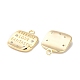 Латунные микро проложить кубического циркония подвески KK-F867-05G-2