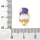 Латунь эмаль европейские шарики KK-Q098-26G-A-3