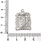 Подвески из эмали из сплава Hallowmas ENAM-K079-01B-AS-3