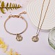 5 шт. Латунные подвески с микропаве KK-SZ0005-50-5