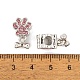 Подвески из сплава со стразами в стойке в европейском стиле FIND-C055-19P-02-3