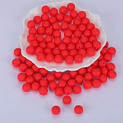 Круглые силиконовые фокусные бусины SI-JX0046A-131