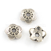 5 -petal тибетском стиле сплава крышки шарика TIBEP-R304-118AS-LF