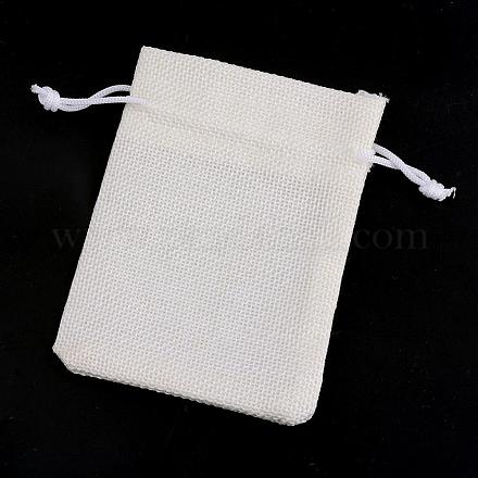 Мешки мешка шнурка упаковки мешка мешка имитационные полиэфирные ABAG-R005-9x7-21-1