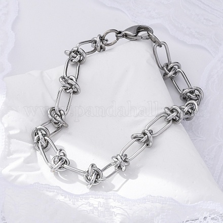 Браслеты из нержавеющей стали 304 X-BJEW-Z011-09P-1