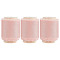 3 Rolls Polyester Satin Frayed Ribbon, Clothes Accessories, Pink, 1-5/8 inch(40mm), about 5 yards/roll