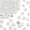 Preciosa® MAXIMA Crystal Round Stones, Czech Crystal, Dura Foiling, Round(431 11 615 Chaton), 01000 White Opal, SS10/PP21(2.7~2.9mm)