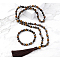 Natural Hematite Round Beaded Pendant Necklaces & Bracelets Sets, 850mm & 180mm