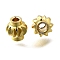 Brass Beads, Long-Lasting Plated, Lantern, Golden, 5x4.8x4.8mm, Hole: 1.6mm